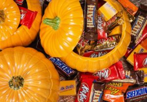 pumpkins chocolate candy